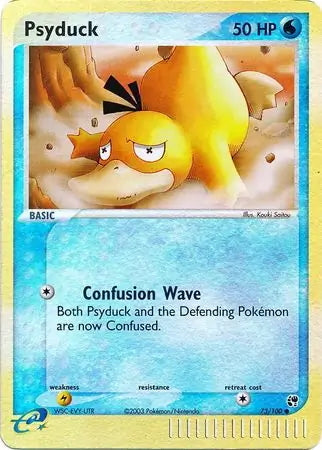 EX Sandstorm Psyduck #73/100 reverse holo